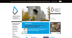 Desktop Screenshot of ordinearchitetti.vi.it